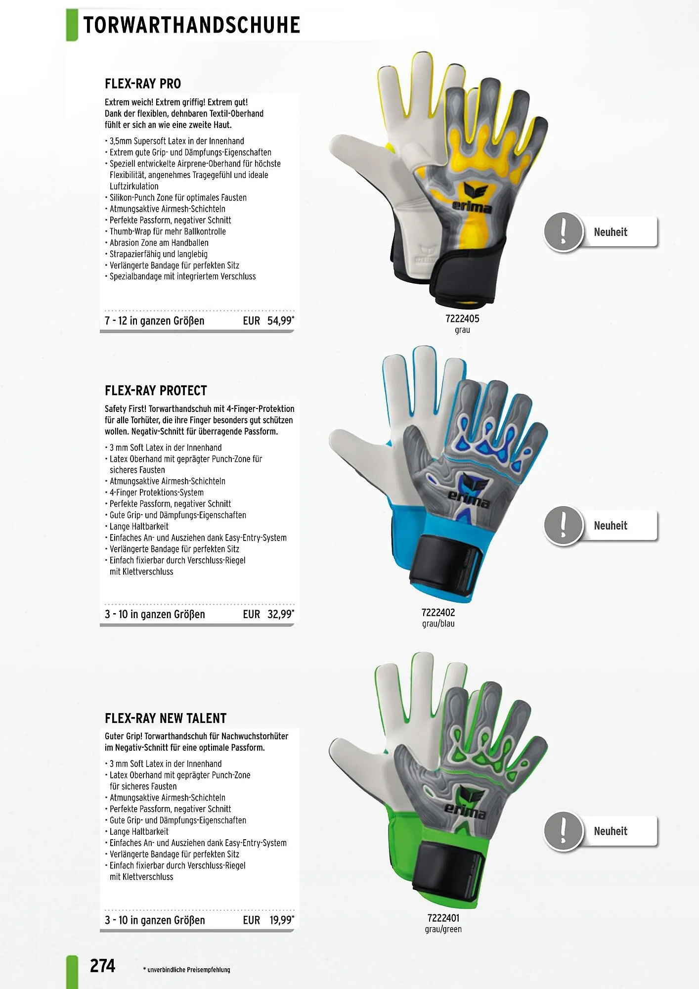 ERIMA Flugblatt von 2. Jänner bis 31. Dezember 2024 - Flugblätt seite  274