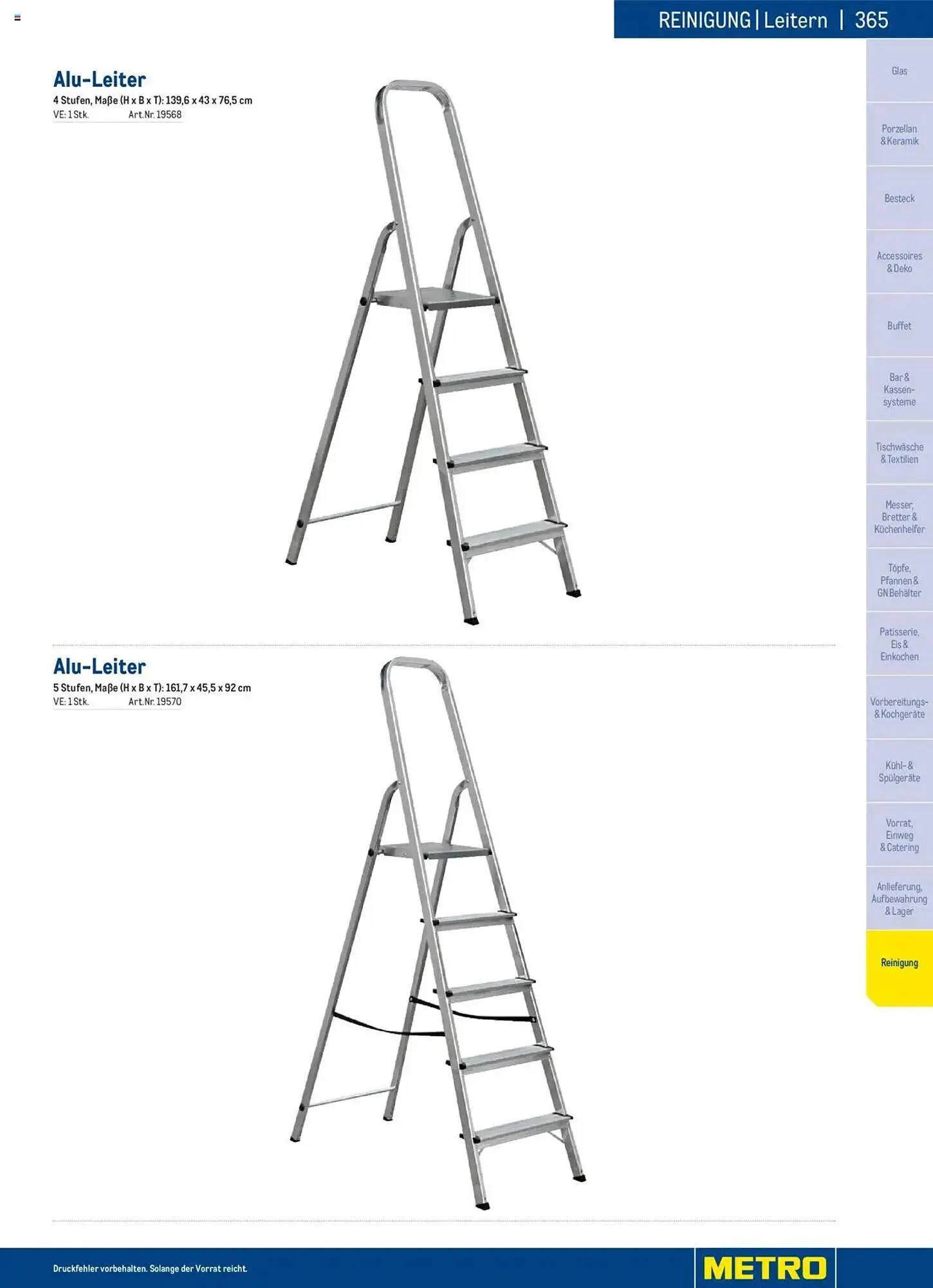 Metro Flugblatt von 2. Dezember bis 31. Dezember 2025 - Flugblätt seite  365
