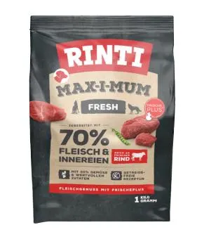 RINTI MAX-I-MUM mit Rind für Hunde 1 kg
