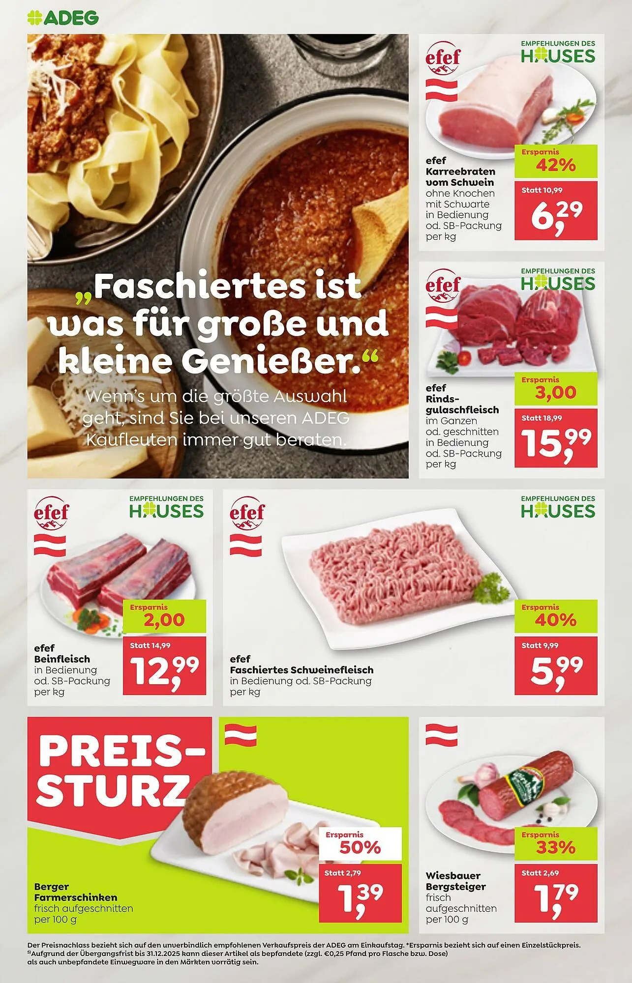 ADEG Flugblatt von 6. November bis 12. November 2025 - Flugblätt seite 4