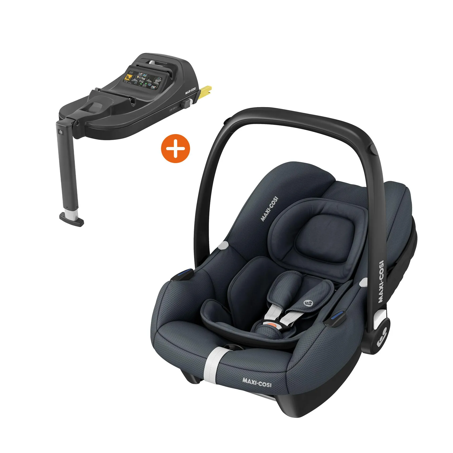Set CabrioFix i-Size Essential Graphite mit Base