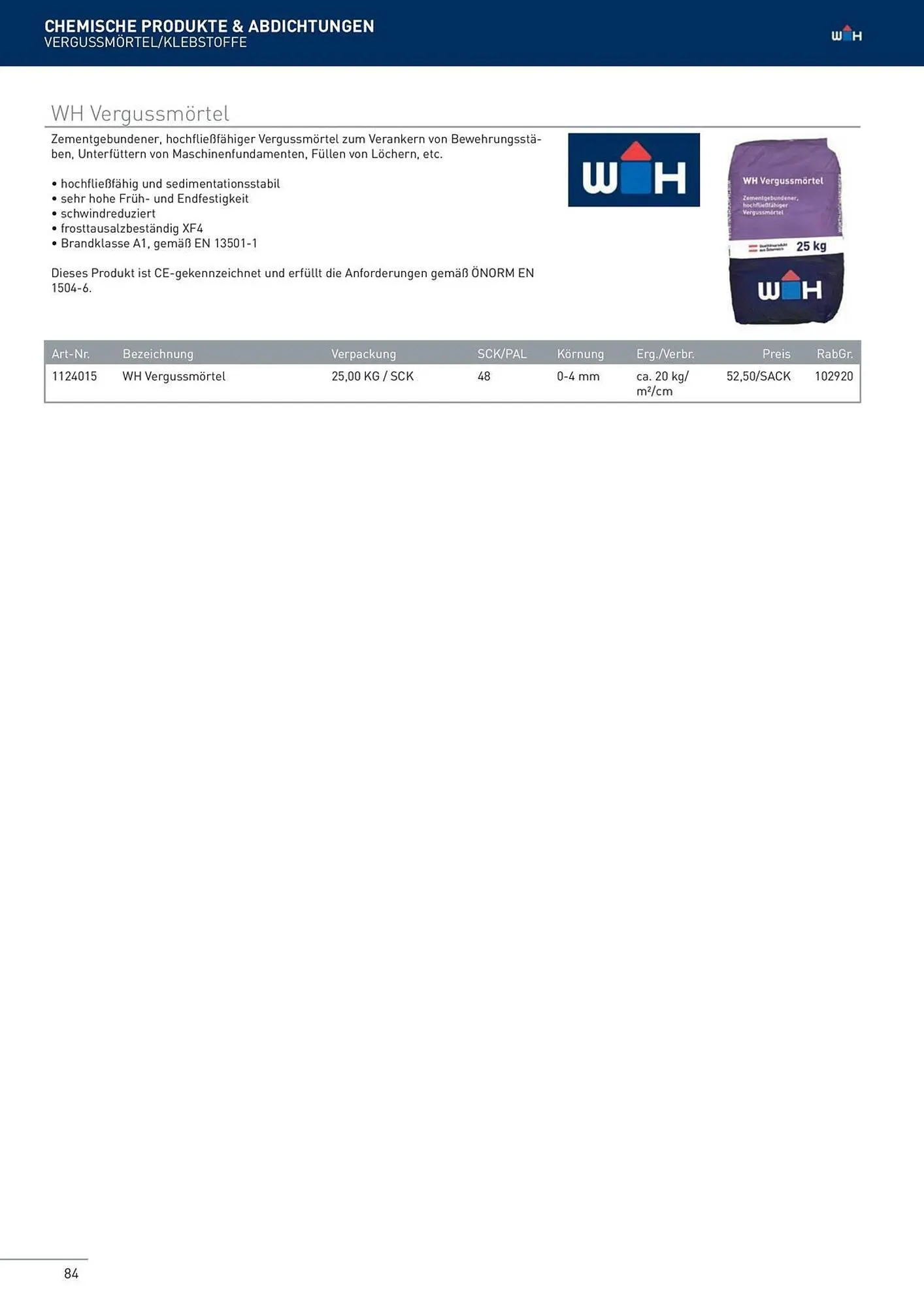 Würth Flugblatt von 22. Februar bis 31. Dezember 2024 - Flugblätt seite 84
