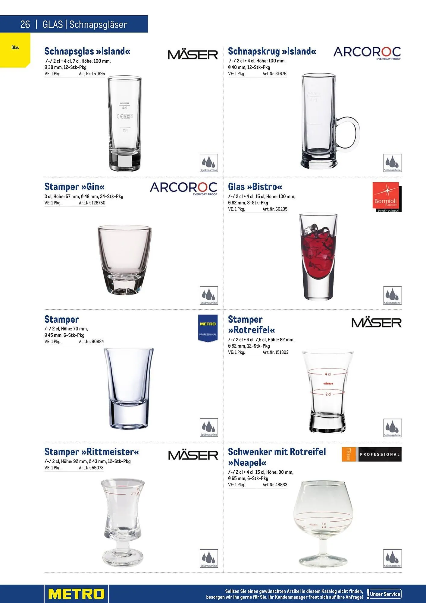 Metro Flugblatt von 25. März bis 31. Dezember 2026 - Flugblätt seite 26