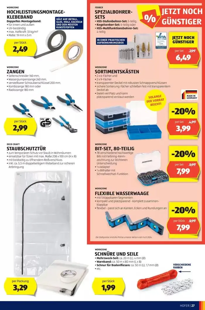 Blättern Sie online im HOFER Flugblatt von 31. Dezember bis 7. Jänner 2025 - Flugblätt seite 31