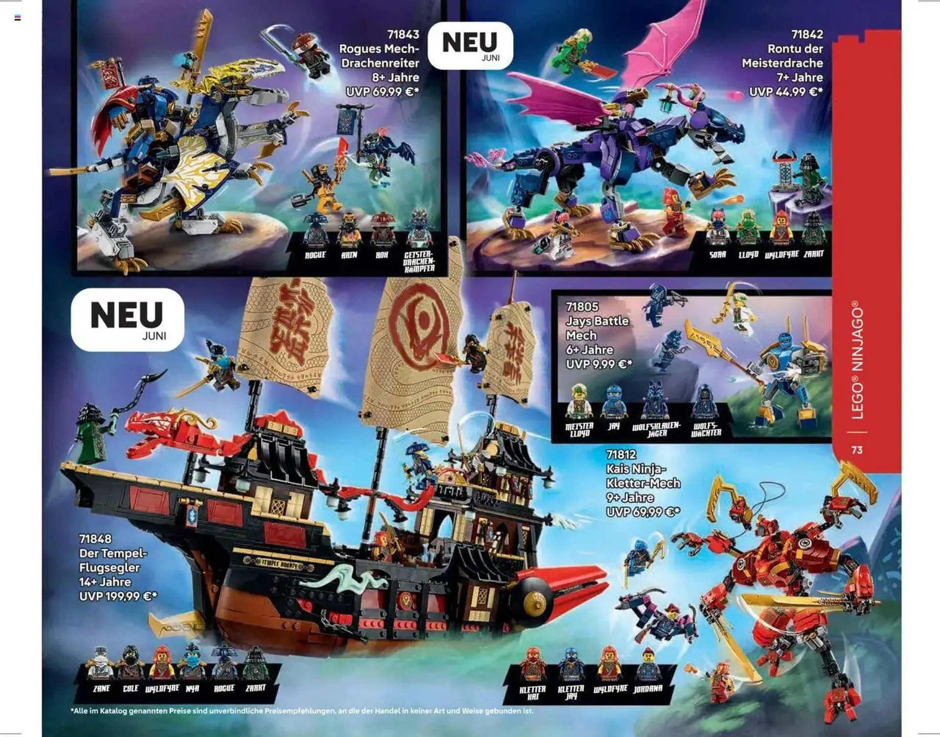 Lego Flugblatt von 1. September bis 31. Dezember 2025 - Flugblätt seite  73