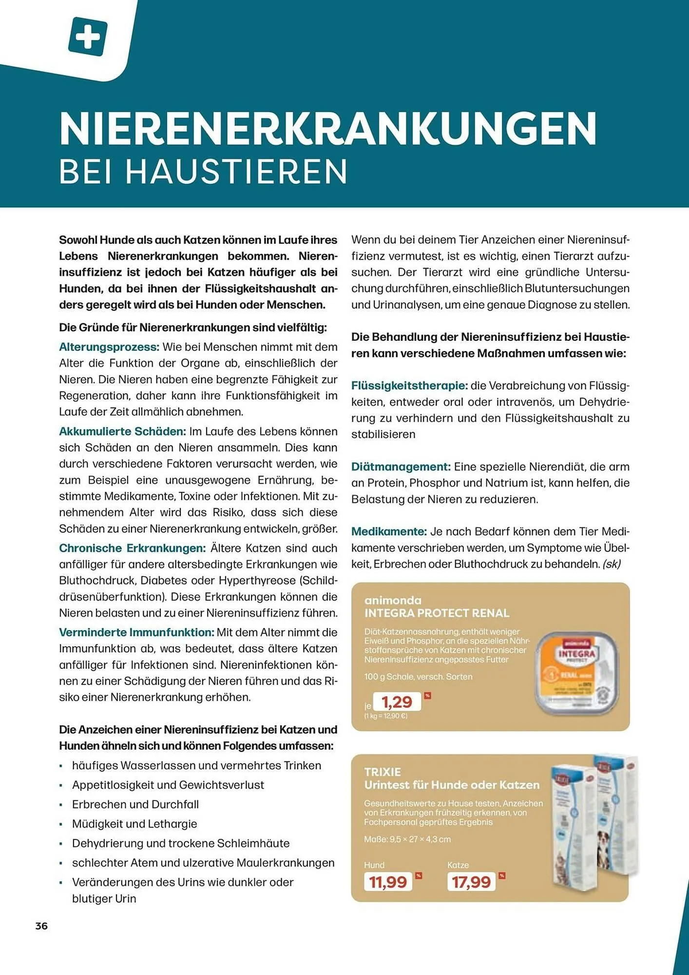 ZOO & Co Flugblatt von 30. August bis 8. November 2024 - Flugblätt seite 36