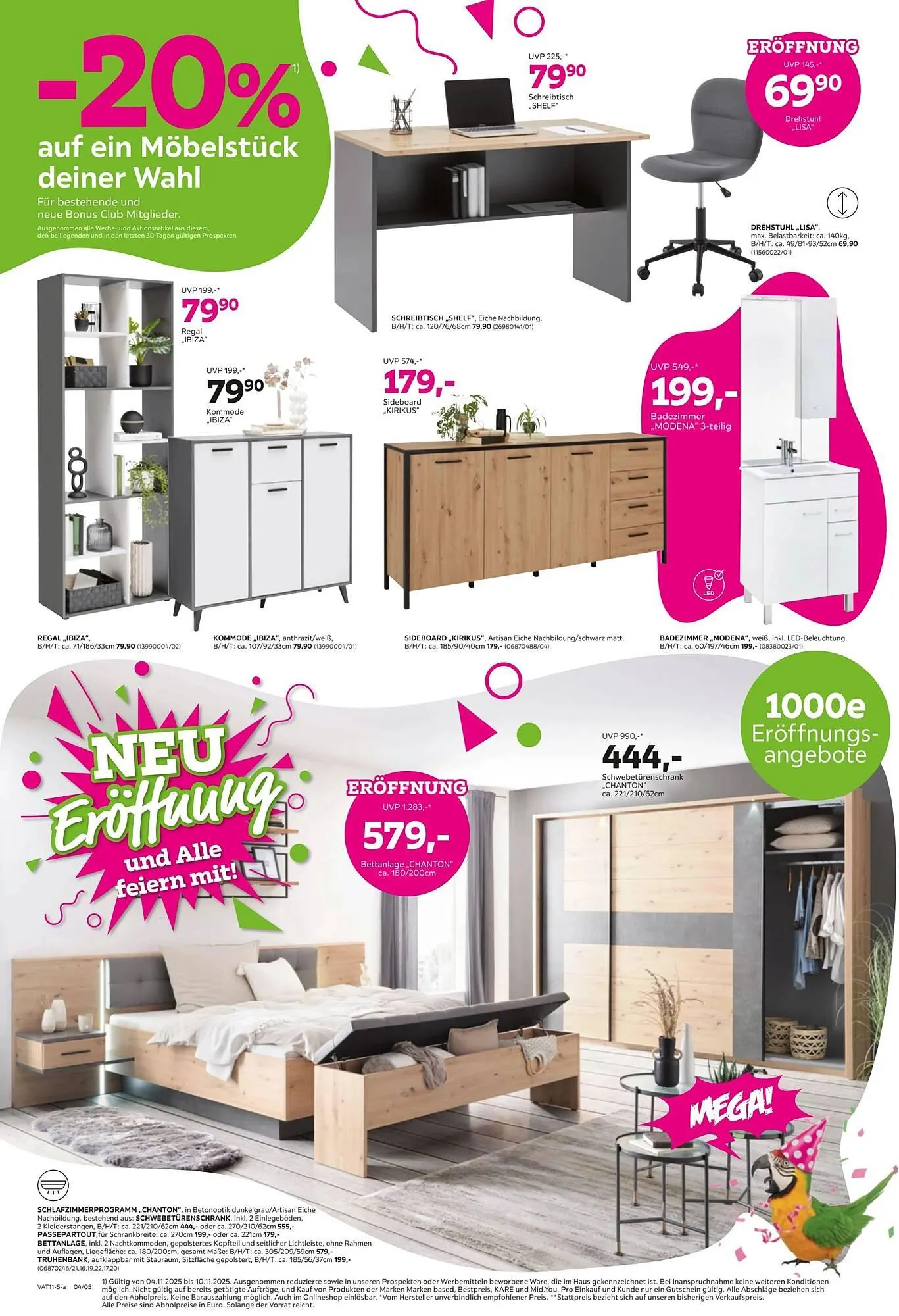 Mömax Flugblatt von 4. November bis 12. November 2025 - Flugblätt seite 4