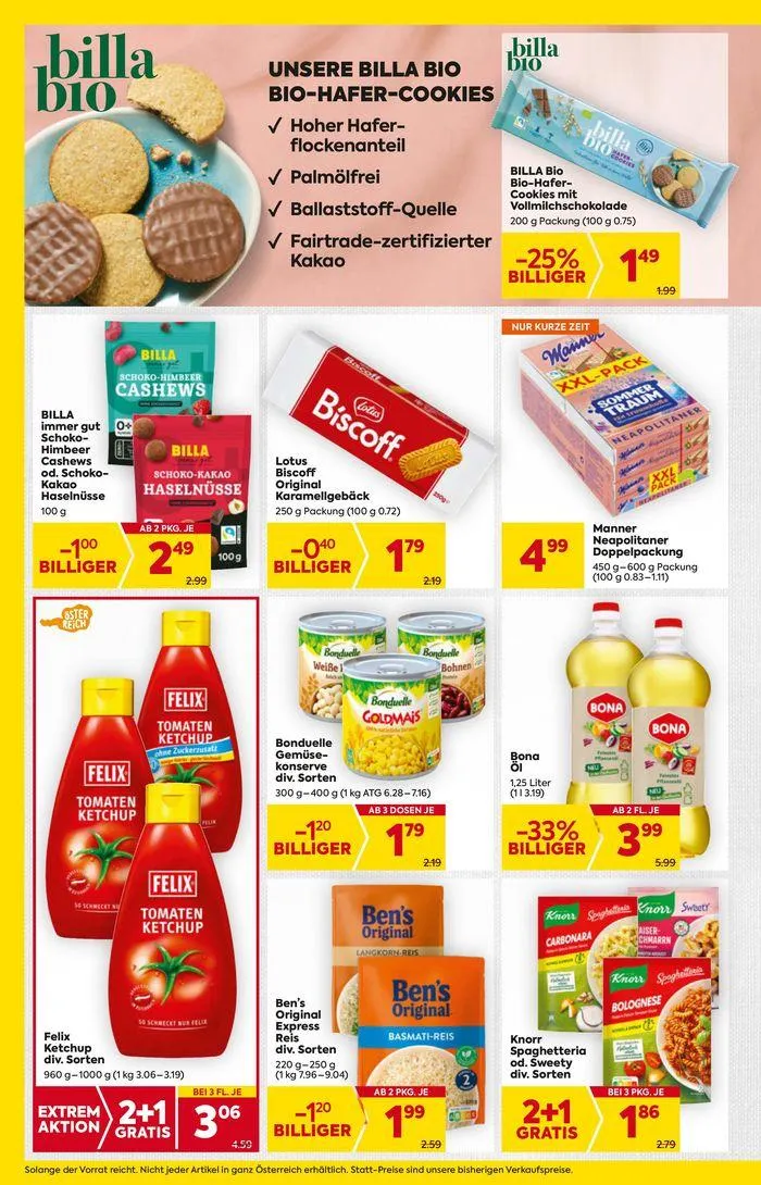 Billa flugblatt von 13. Juni bis 27. Juni 2024 - Flugblätt seite 14