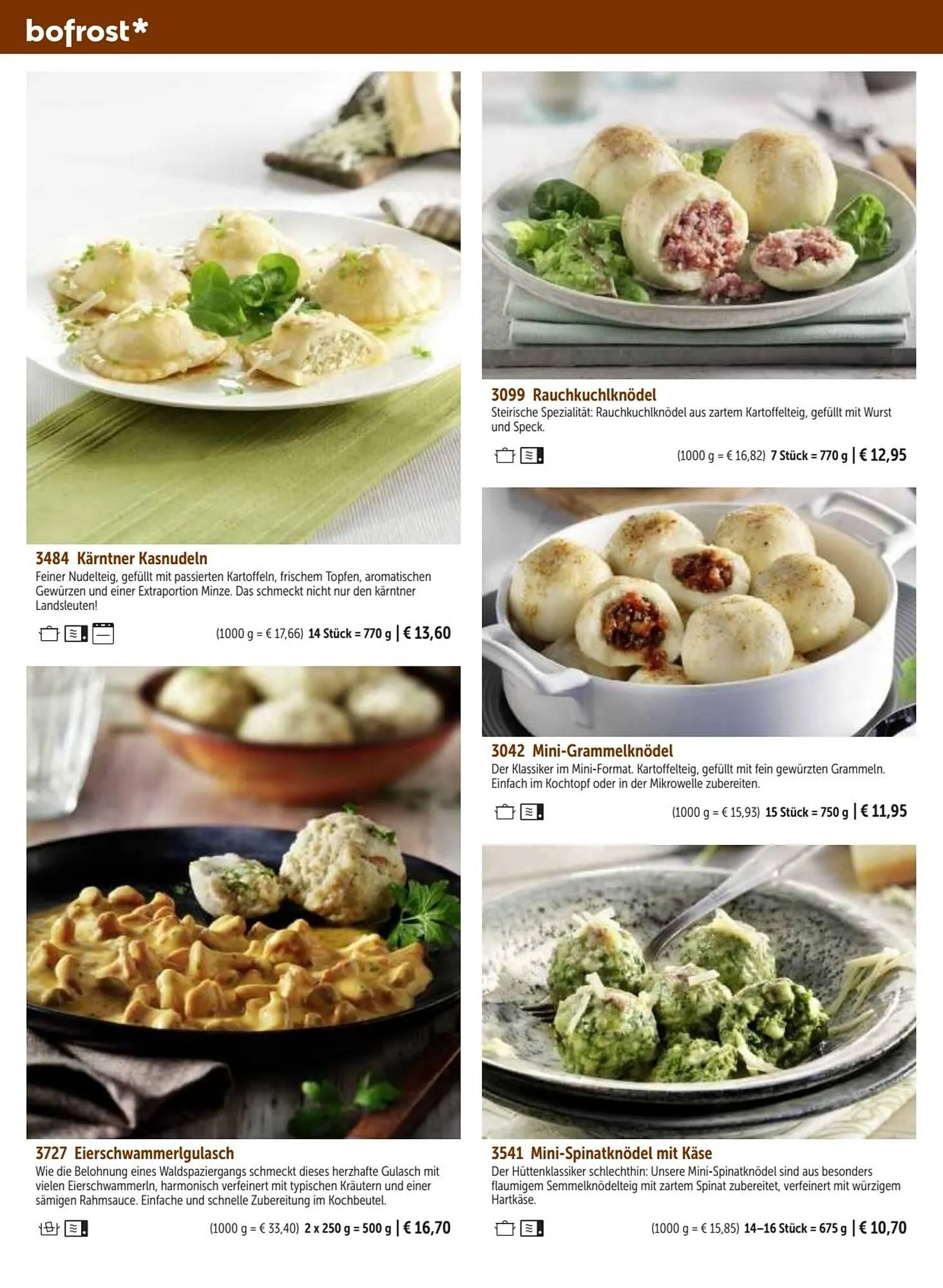 Bofrost Flugblatt von 1. März bis 31. August 2023 - Flugblätt seite  108