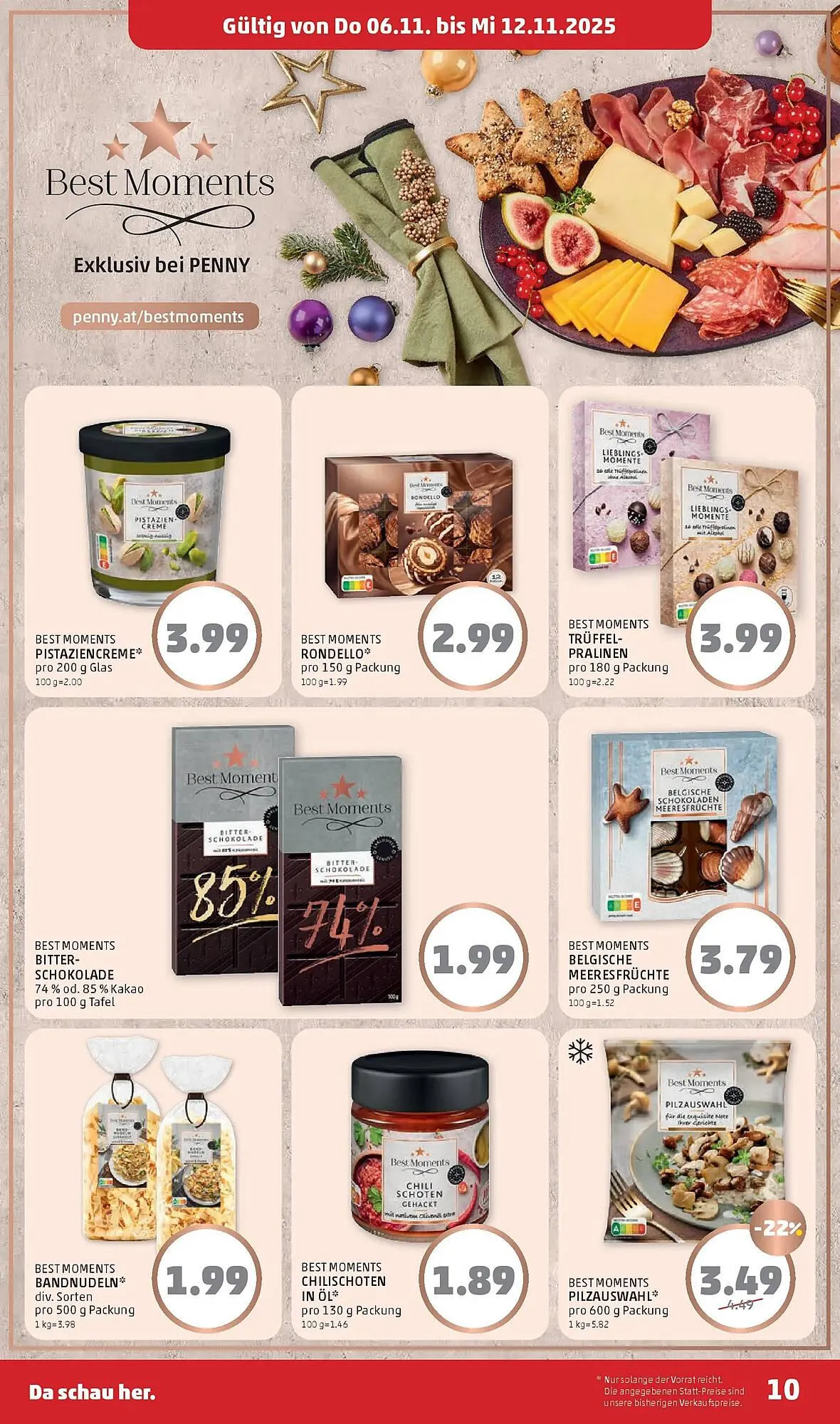 PENNY Flugblatt von 6. November bis 12. November 2025 - Flugblätt seite  10
