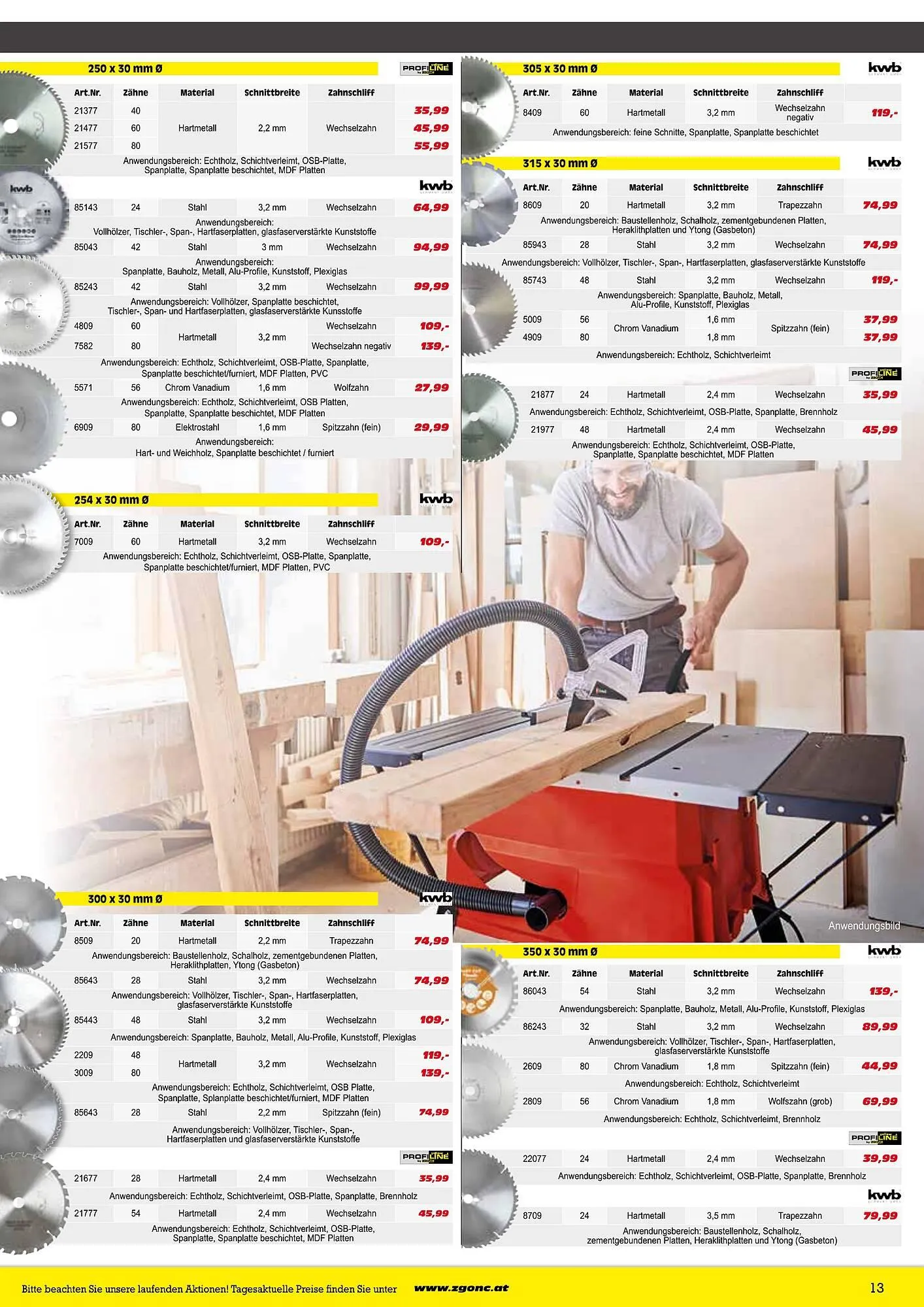 Zgonc Flugblatt von 3. Mai bis 29. Dezember 2023 - Flugblätt seite 13