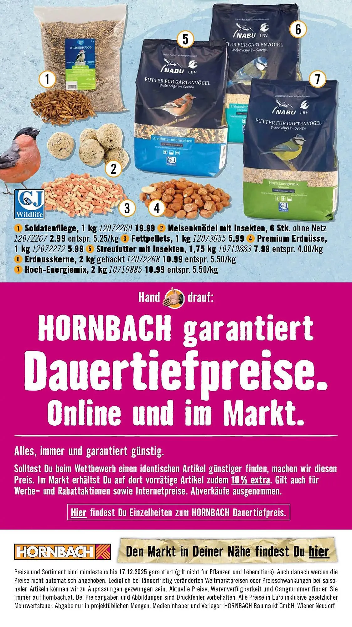Hornbach Flugblatt von 19. November bis 17. Dezember 2025 - Flugblätt seite  16