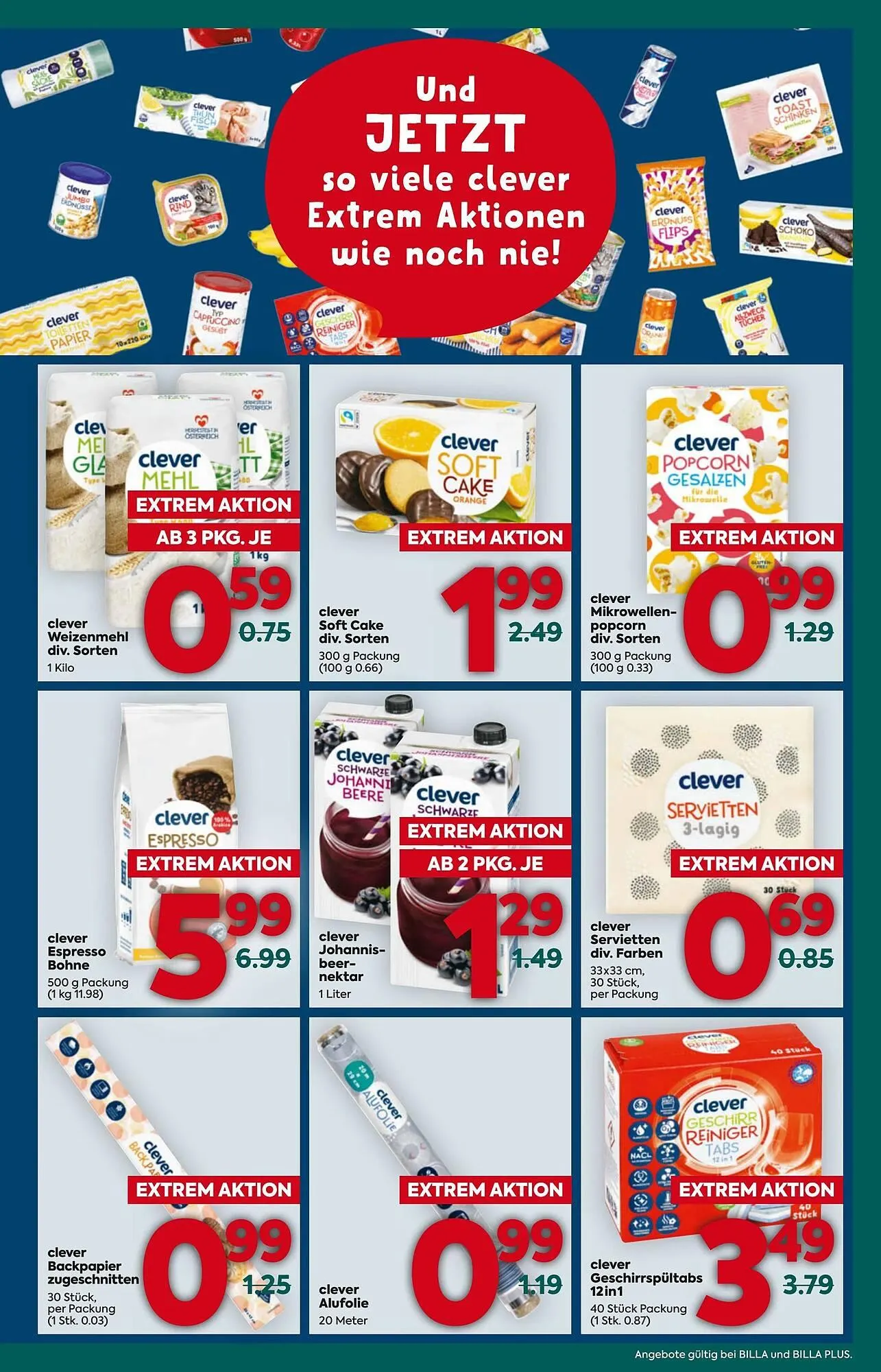 Billa Flugblatt von 30. Oktober bis 6. November 2025 - Flugblätt seite  7