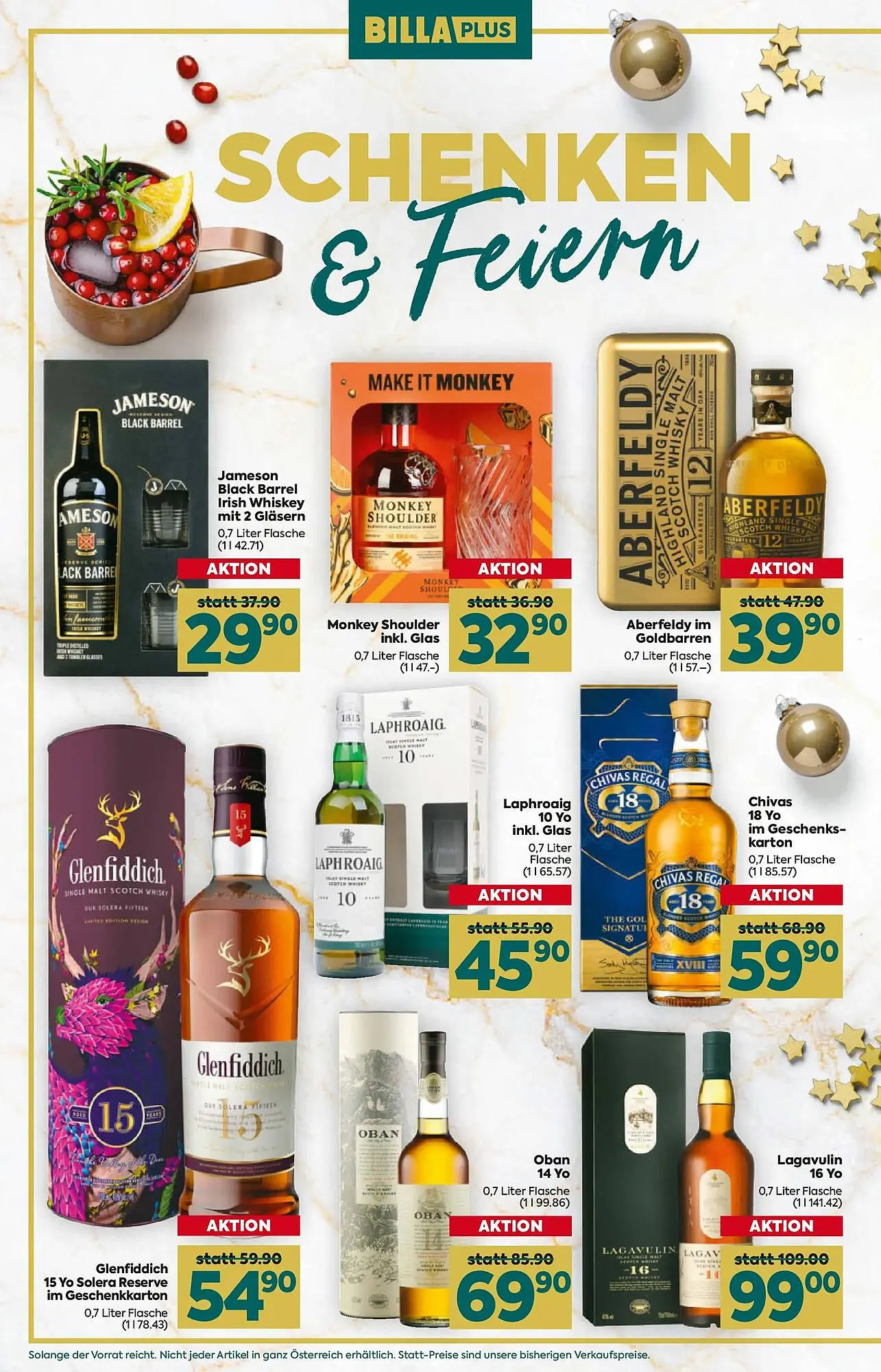 Billa Flugblatt von 27. November bis 24. Dezember 2025 - Flugblätt seite 26