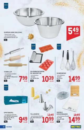 METRO Flugblatt Specials von 15. Oktober bis 25. November 2026 - Flugblätt seite  10