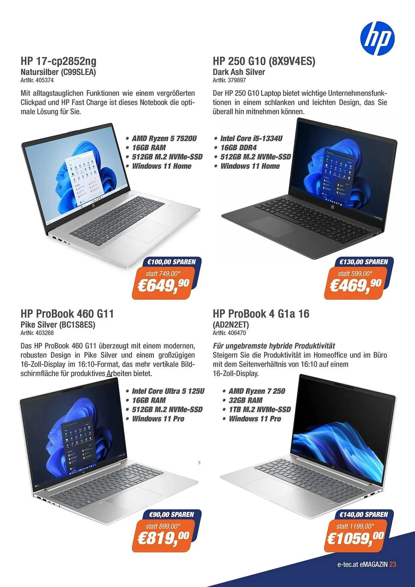 E-tec Flugblatt von 3. Dezember bis 1. Jänner 2026 - Flugblätt seite 23