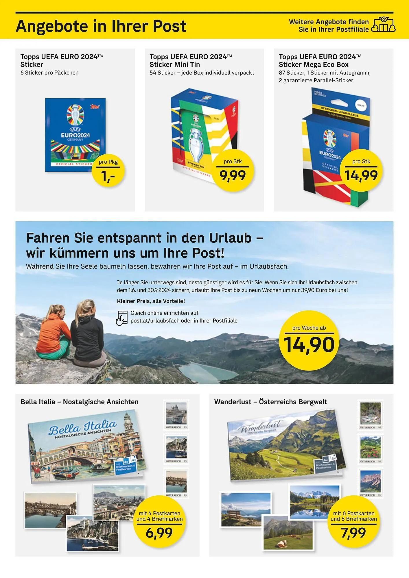 Post Flugblatt von 3. Juni bis 23. Juni 2024 - Flugblätt seite 2