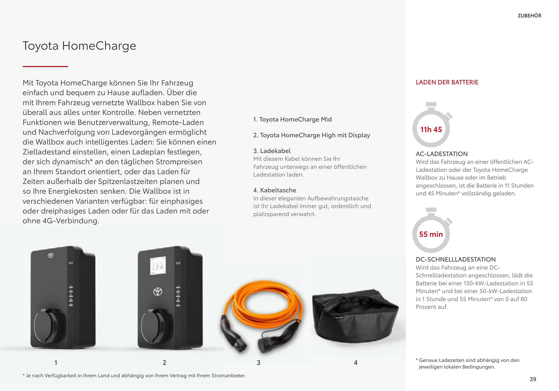 Toyota Flugblatt von 1. April bis 20. Oktober 2026 - Flugblätt seite  39