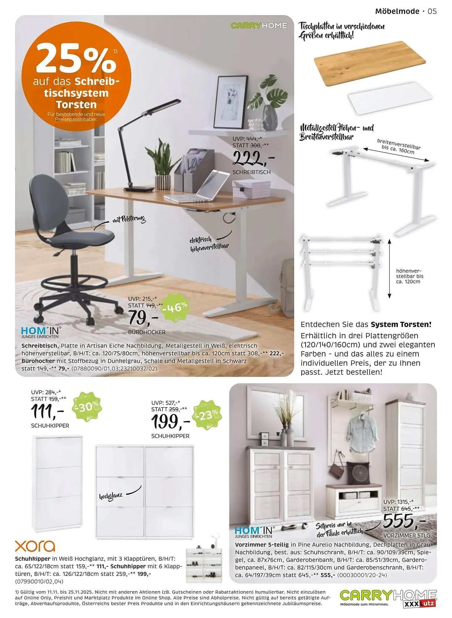 XXXLutz Prospekt von 11. November bis 25. November 2025 - Flugblätt seite 5