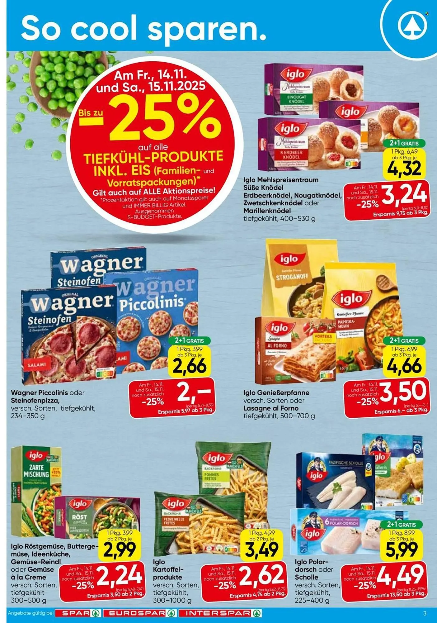 Eurospar Flugblatt von 13. November bis 19. November 2025 - Flugblätt seite 3
