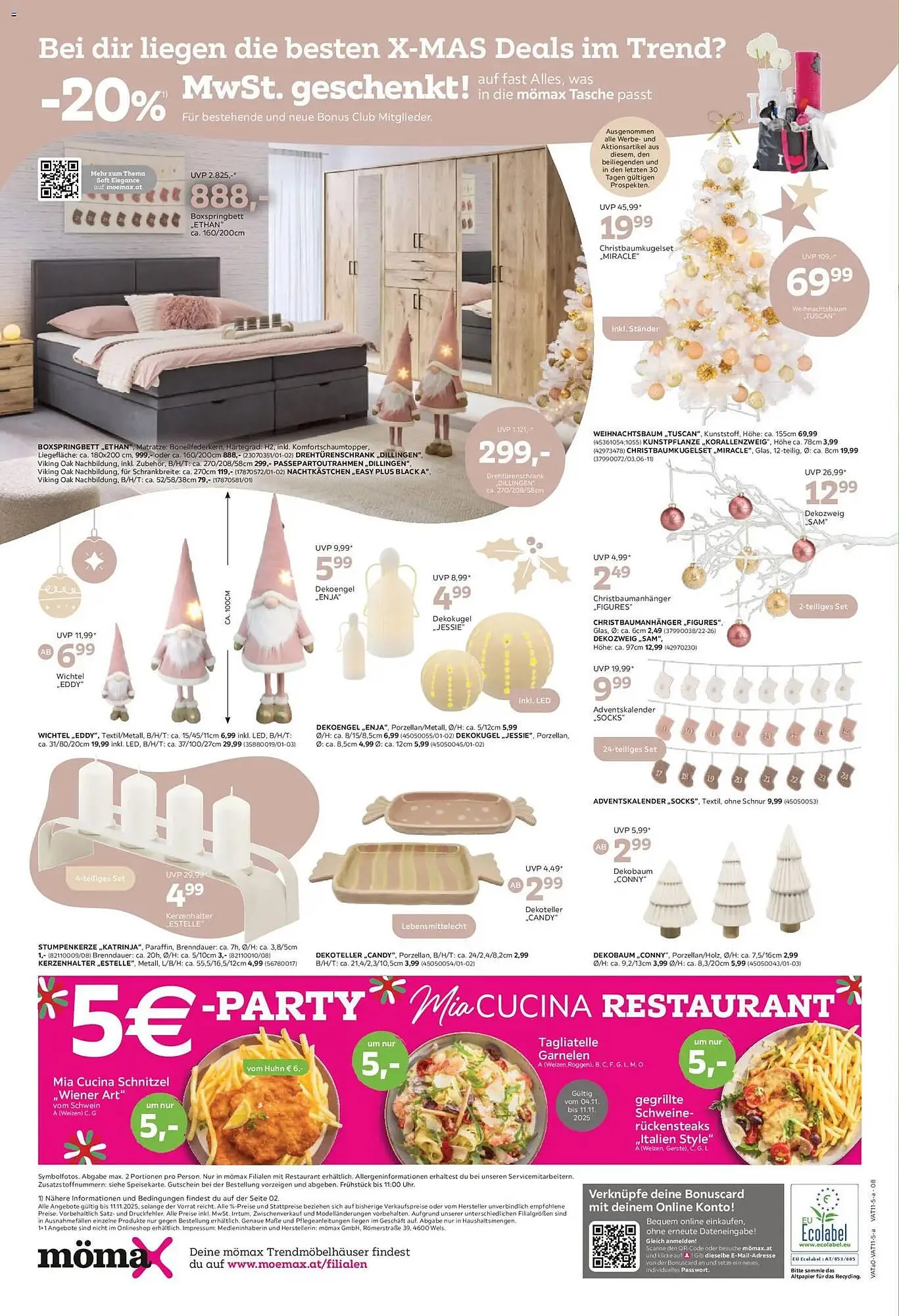 Mömax Flugblatt von 4. November bis 11. November 2025 - Flugblätt seite 12