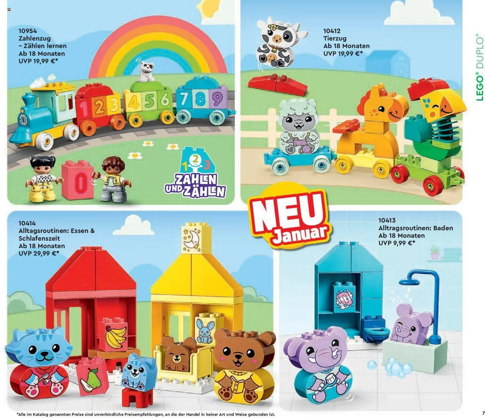 Lego Flugblatt von 4. Jänner bis 30. Juni 2024 - Flugblätt seite 7
