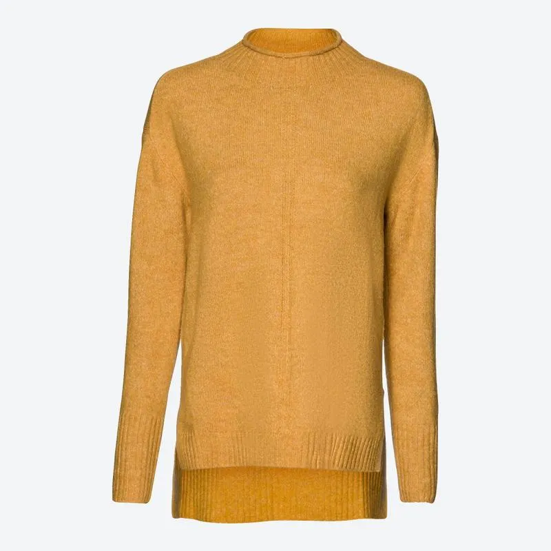 Damen-Pullover mit Rollkante
