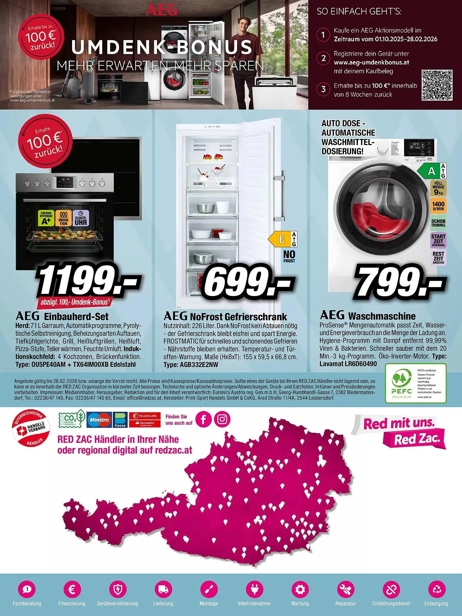 Red Zac Flugblatt von 5. Oktober bis 28. Februar 2026 - Flugblätt seite 8
