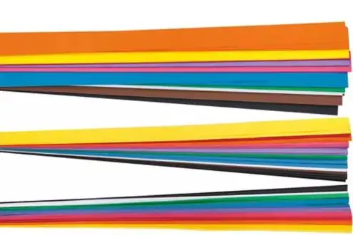 Tonpapierstreifen, bunt, 300 Stück