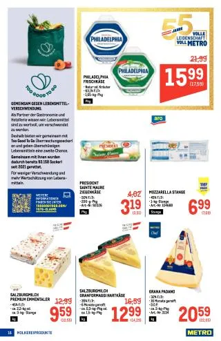METRO Flugblatt Food - Metro Profi von 17. September bis 30. September 2026 - Flugblätt seite 16