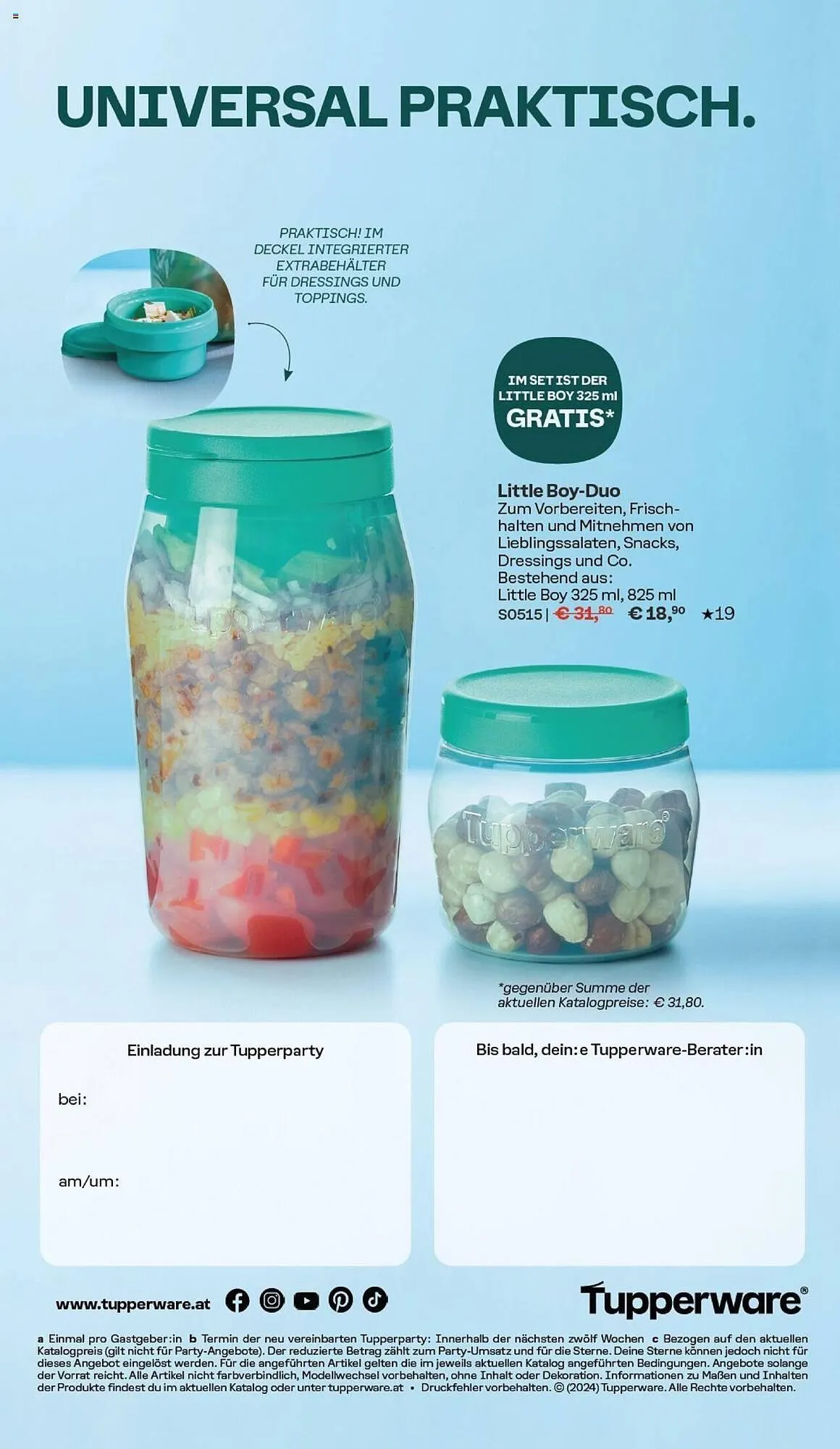 Tupperware Flugblatt von 6. Mai bis 2. Juni 2024 - Flugblätt seite 12