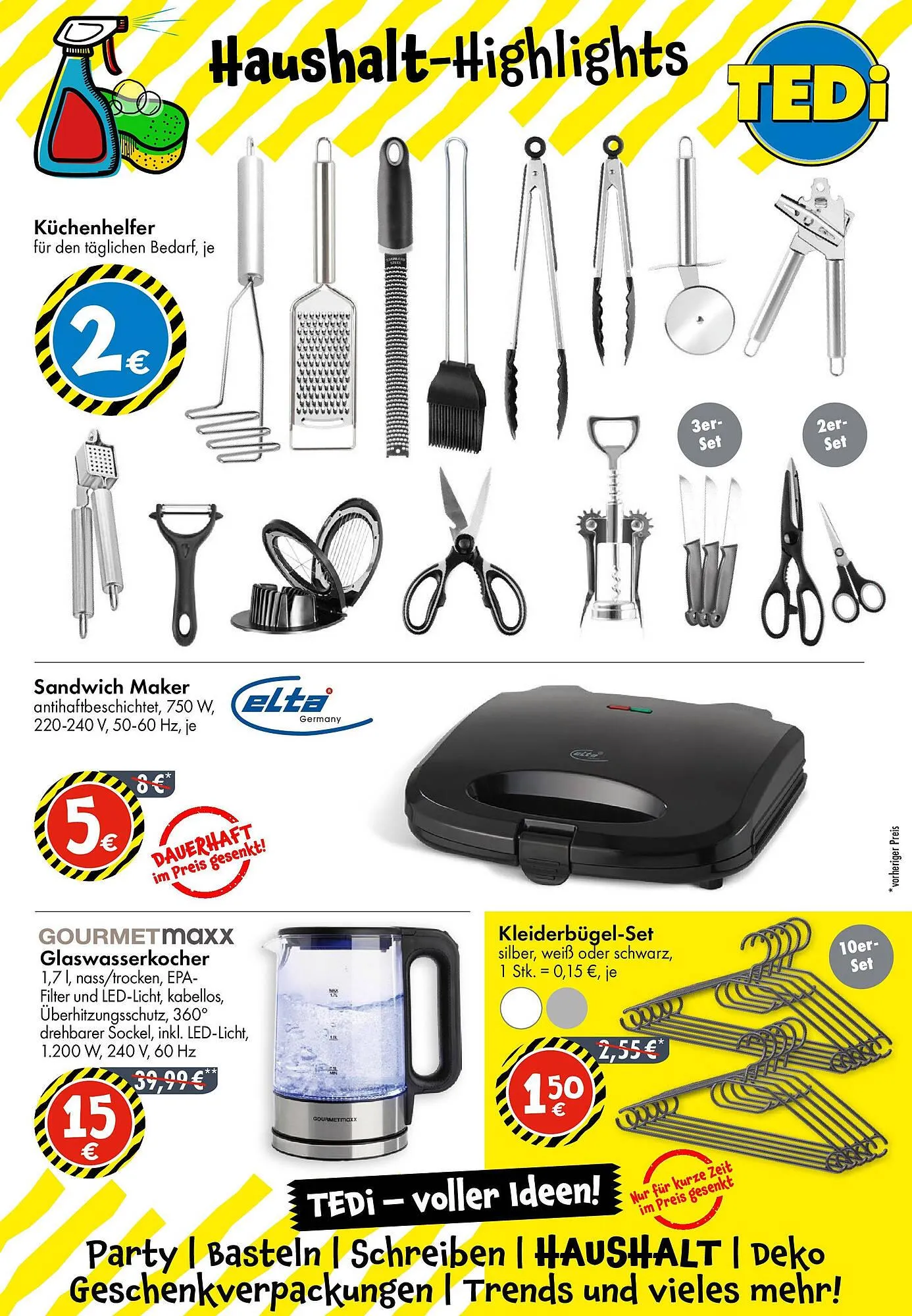 TEDi Prospekt von 24. Oktober bis 1. November 2025 - Flugblätt seite 10