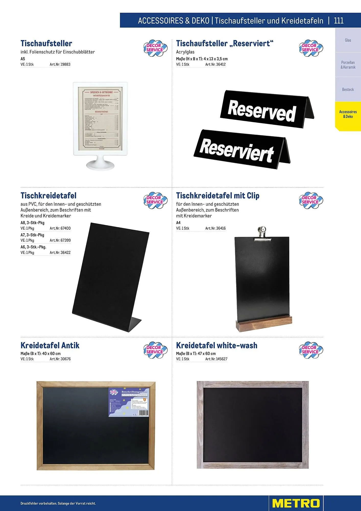 Metro Flugblatt von 25. März bis 31. Dezember 2026 - Flugblätt seite 111