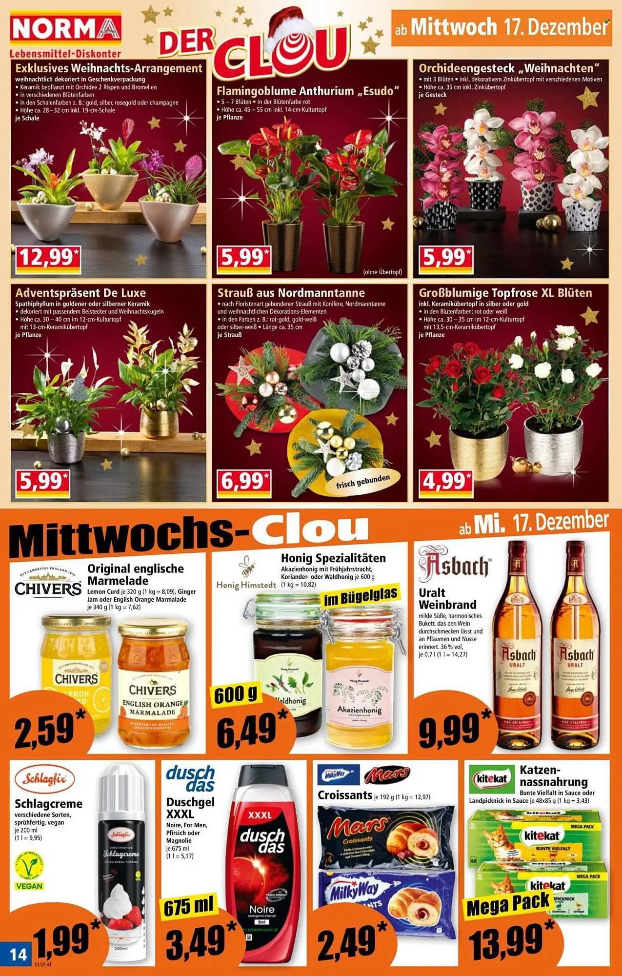 Norma Prospekt von 15. Dezember bis 20. Dezember 2025 - Flugblätt seite  14