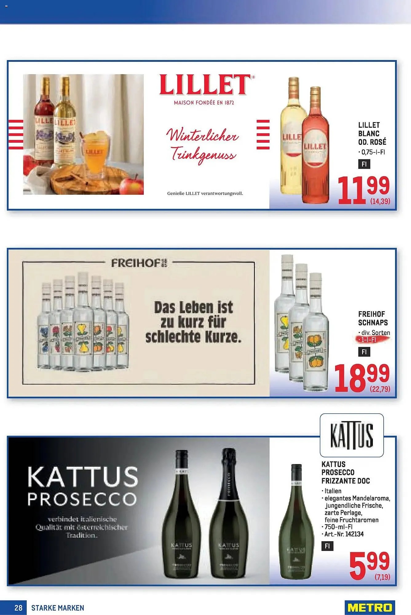 Metro Flugblatt von 13. November bis 26. November 2025 - Flugblätt seite 28