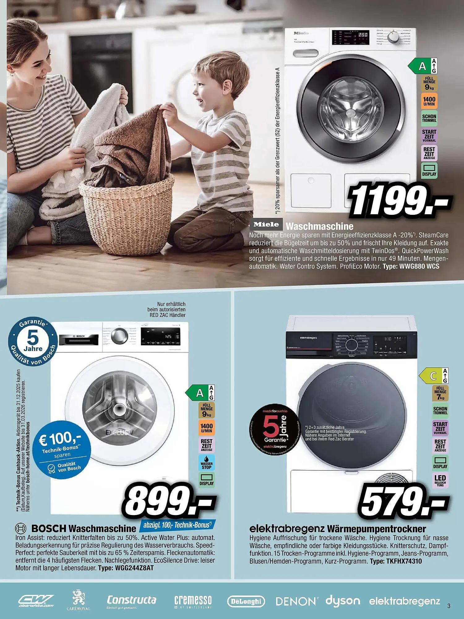 Red Zac Flugblatt von 26. Dezember bis 14. Jänner 2026 - Flugblätt seite  3