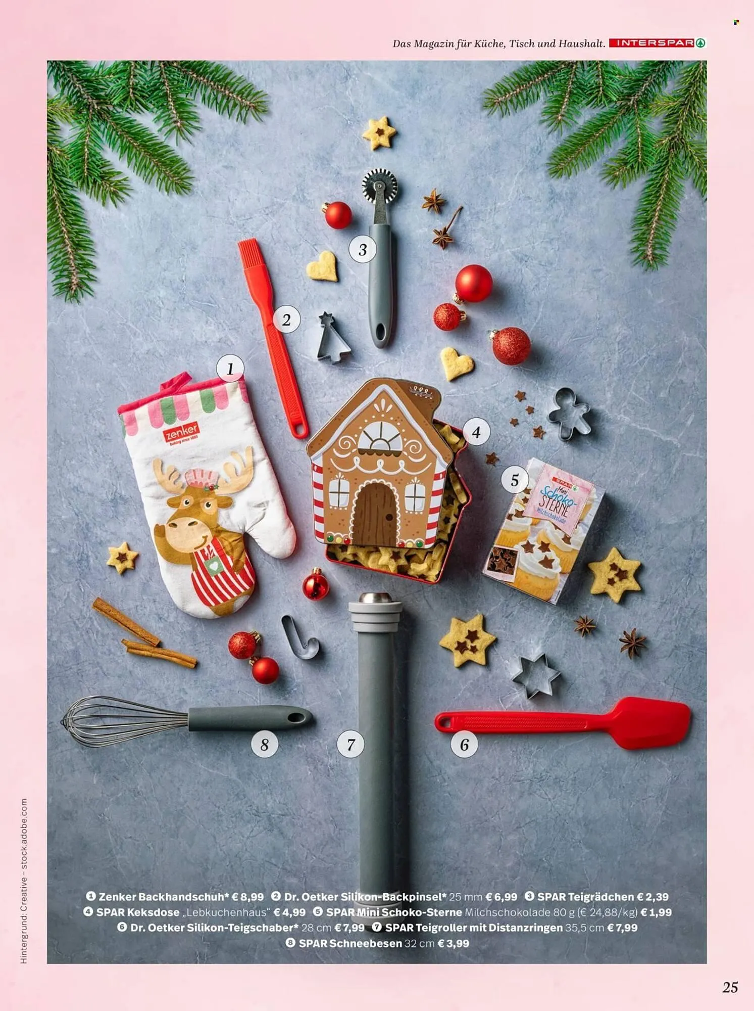 Interspar Flugblatt von 29. September bis 31. Dezember 2025 - Flugblätt seite  25