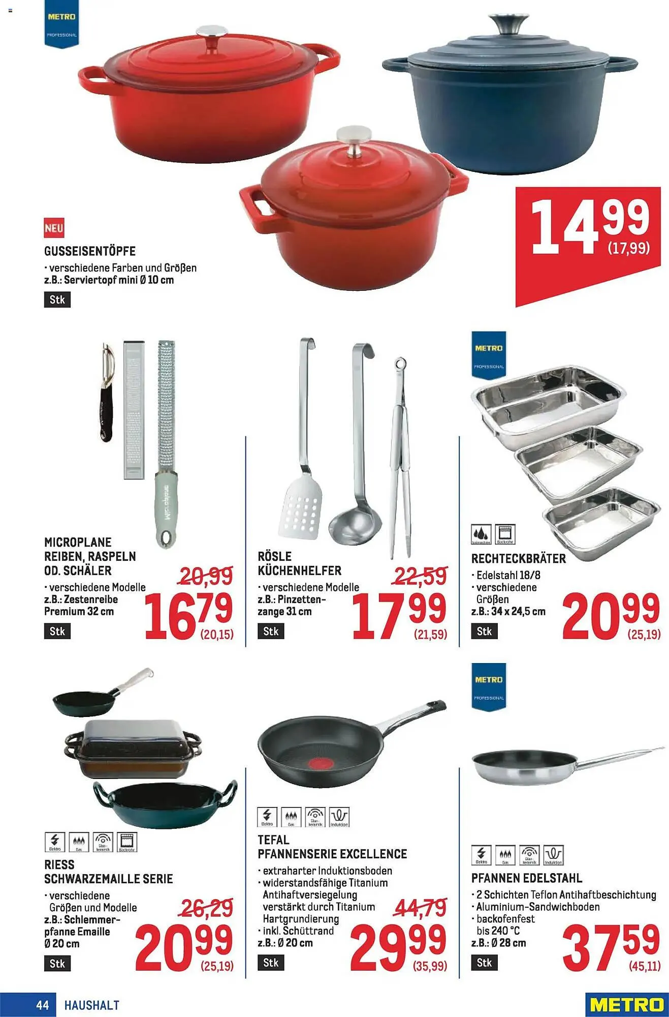 Metro Flugblatt von 8. Jänner bis 21. Jänner 2026 - Flugblätt seite  44