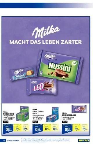 METRO Flugblatt Food - Starke Marken von 17. September bis 30. September 2026 - Flugblätt seite 18