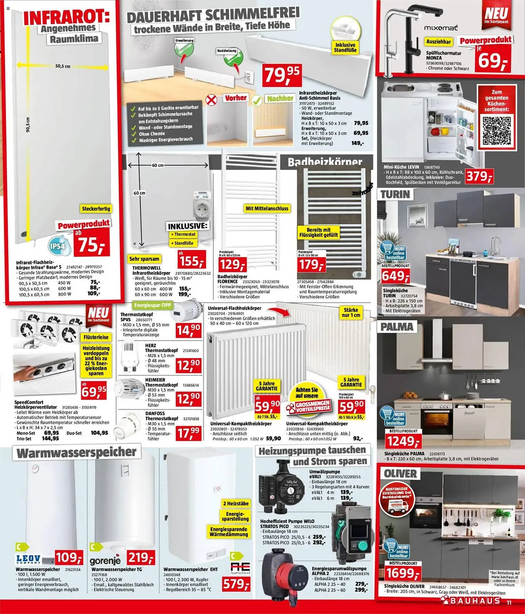 Bauhaus Flugblatt von 5. November bis 2. Dezember 2025 - Flugblätt seite 11