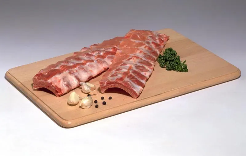 Schweine Rippen Spareribs 2 Längen