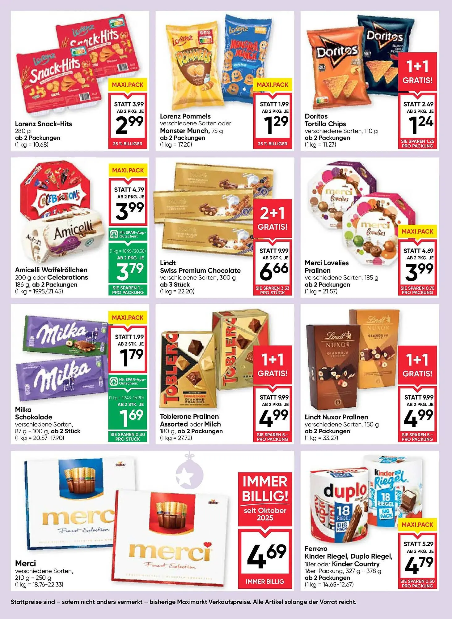 Maximarkt Flugblatt von 10. Dezember bis 17. Dezember 2025 - Flugblätt seite  12