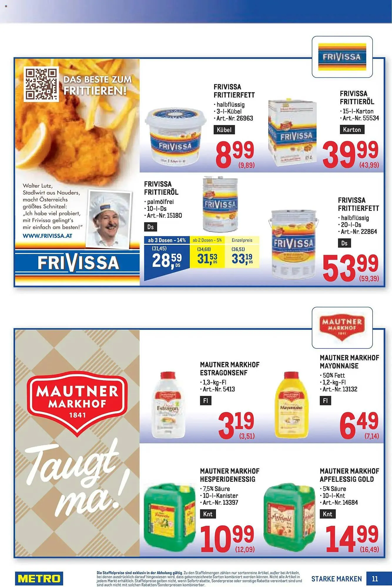 Metro Flugblatt von 19. März bis 1. April 2026 - Flugblätt seite  11