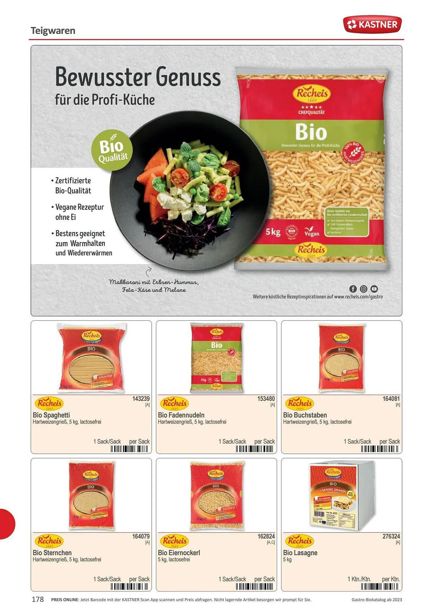 Kastner Flugblatt von 15. September bis 30. Dezember 2023 - Flugblätt seite  180