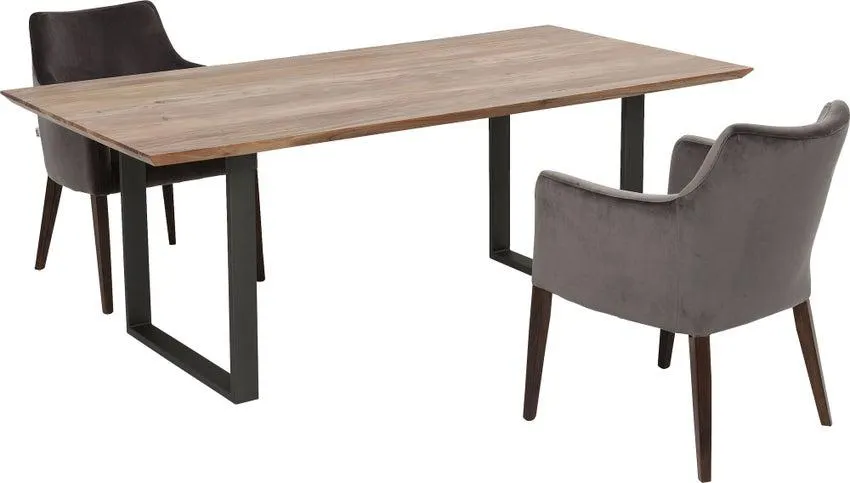 Tisch Symphony Rohstahl 160x80