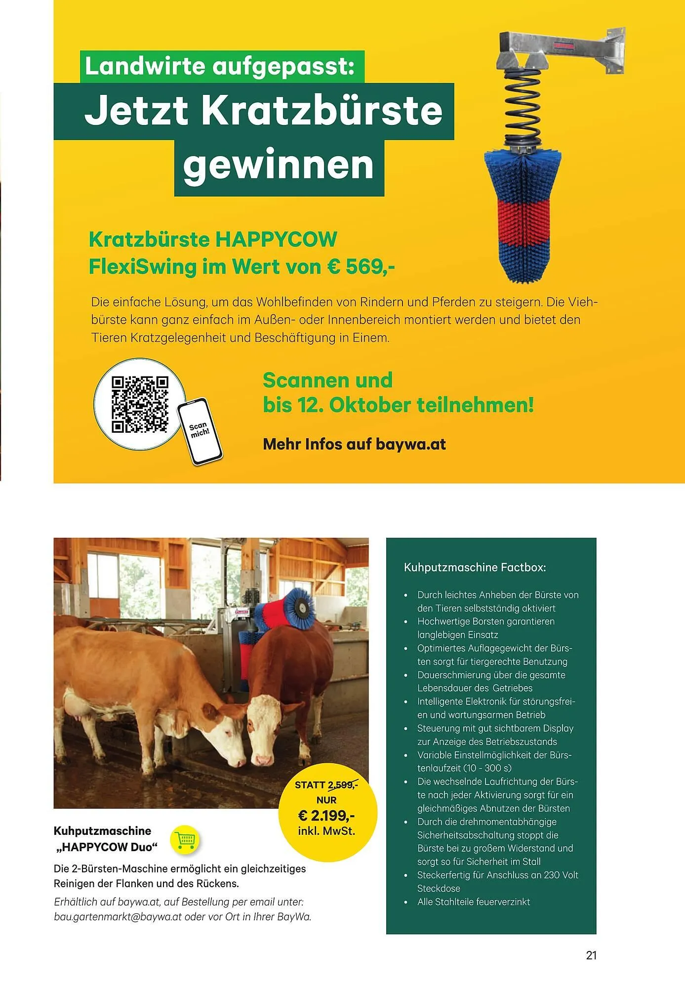 BayWa Flugblatt von 3. Jänner bis 5. Februar 2025 - Flugblätt seite  21