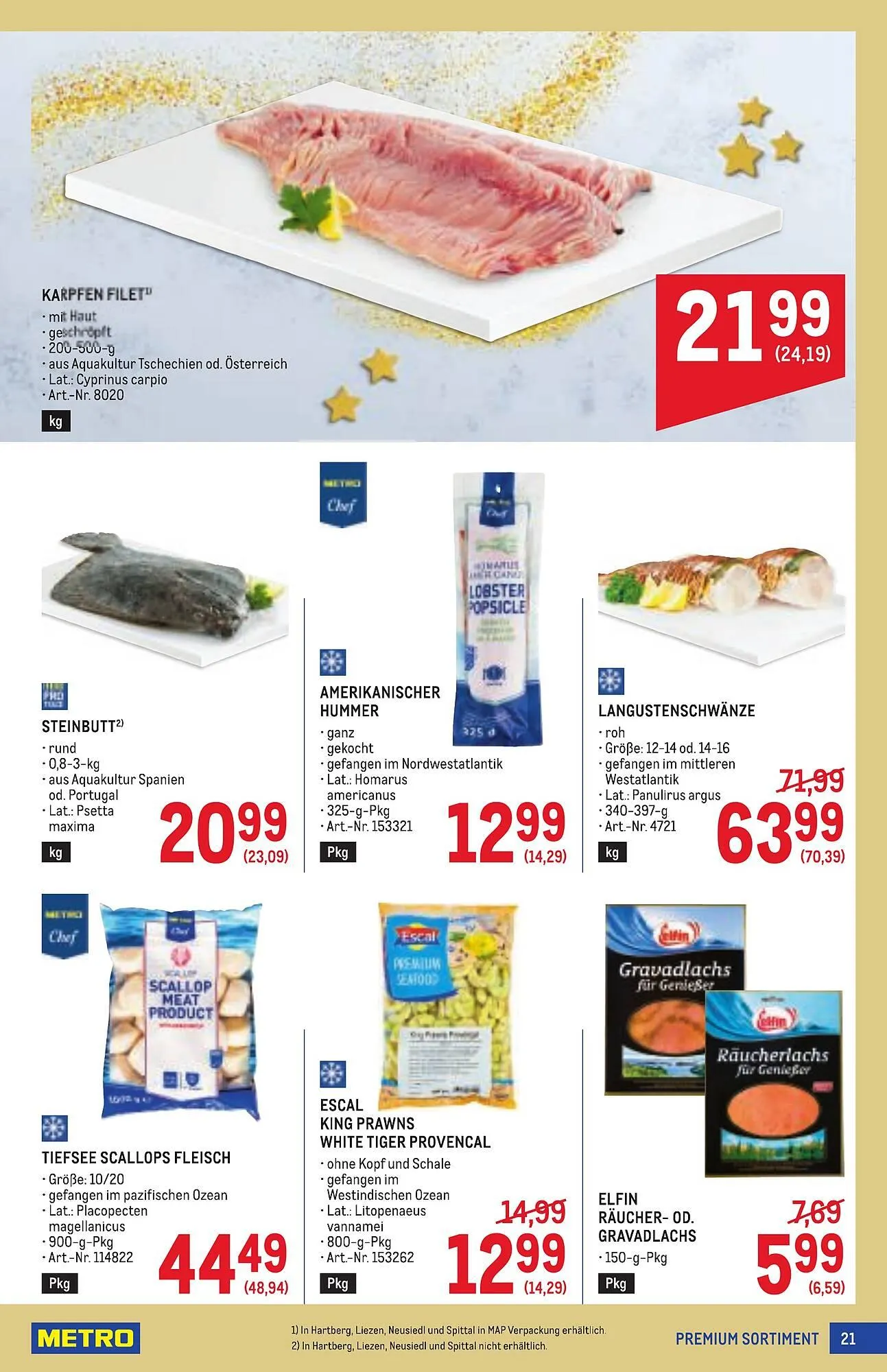 Metro Flugblatt von 11. Dezember bis 7. Jänner 2026 - Flugblätt seite  21