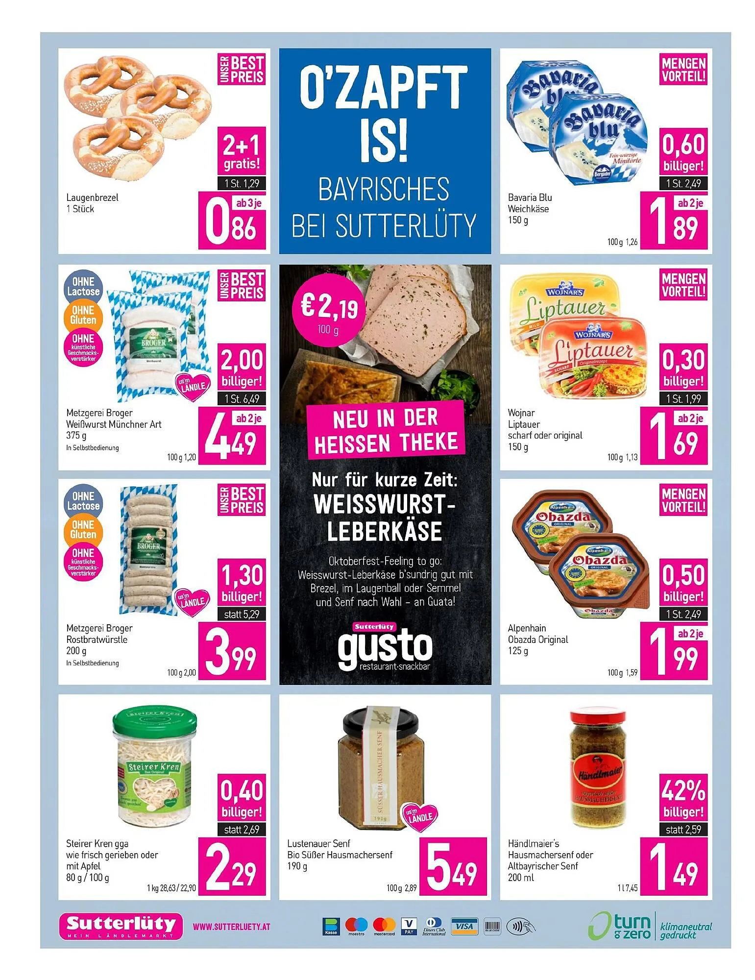 Sutterlüty Flugblatt von 21. September bis 26. September 2023 - Flugblätt seite  16