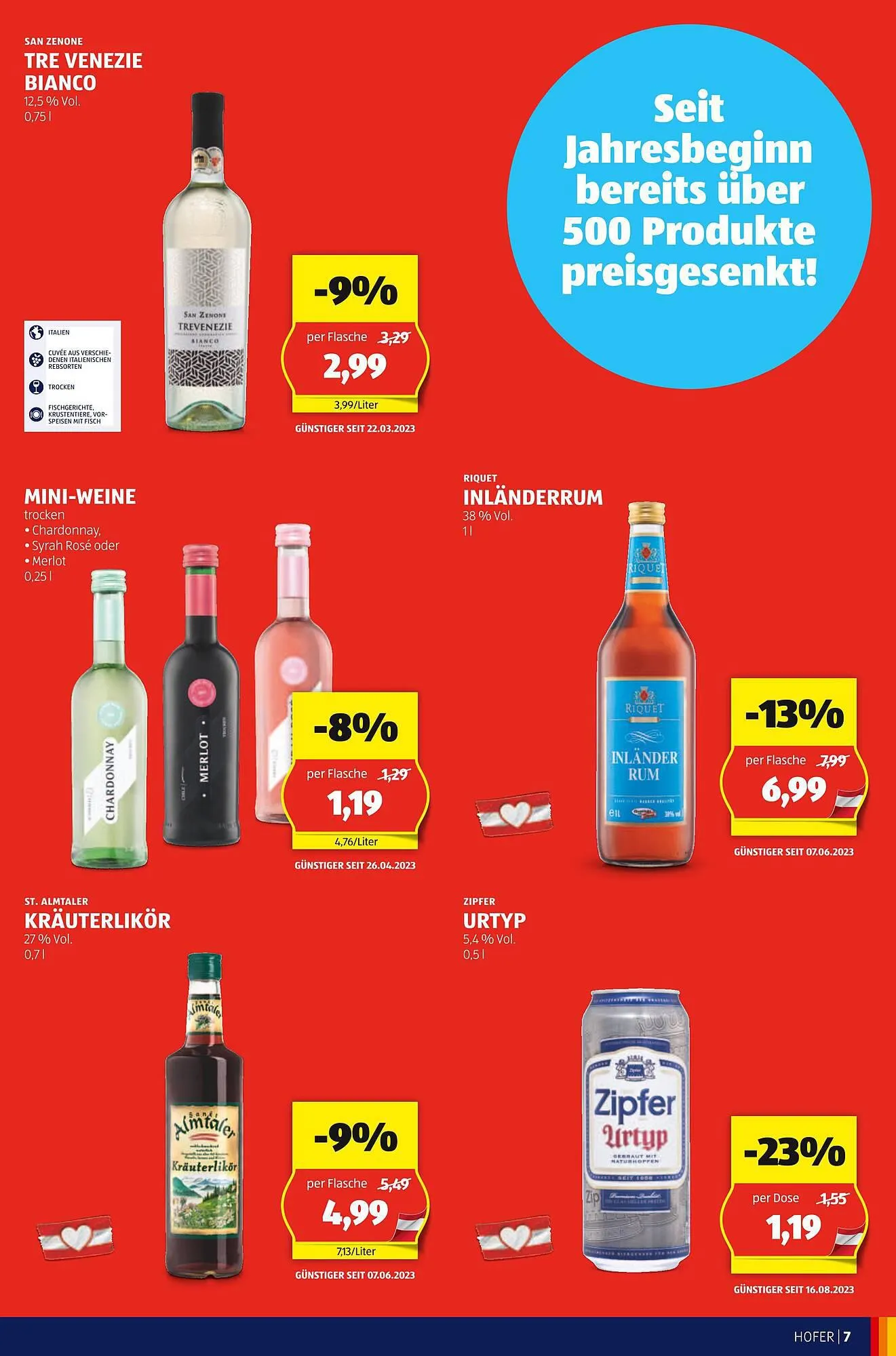 Hofer Flugblatt von 8. September bis 14. September 2023 - Flugblätt seite 7