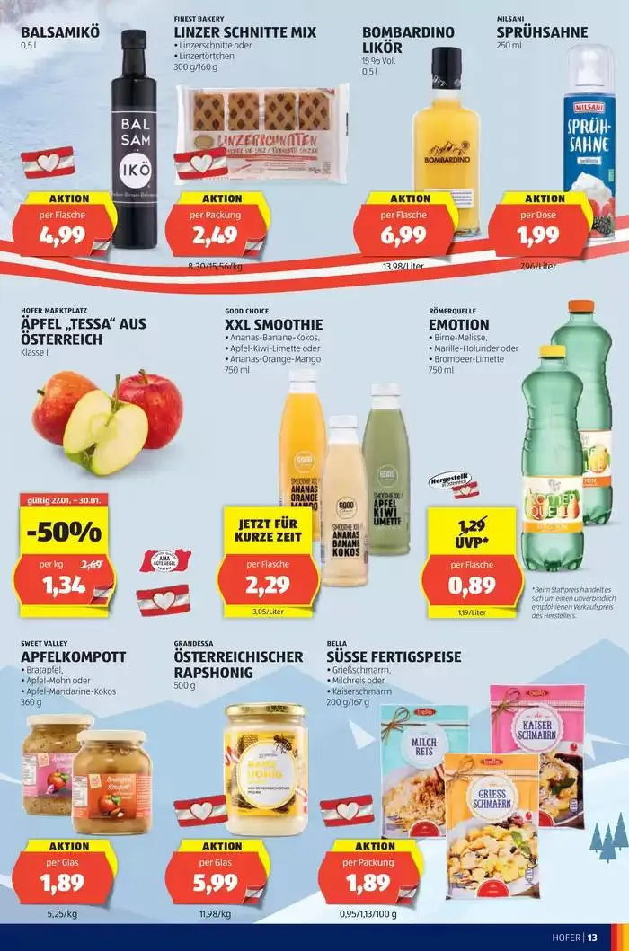 Blättern Sie online im HOFER Flugblatt von 22. Jänner bis 5. Februar 2025 - Flugblätt seite  15